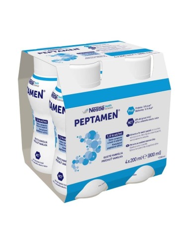 Peptamen Vaniglia Alimento Liquido 4x200 ml